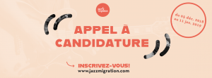 Lire la suite à propos de l’article J – 7 // Appel à candidature Jazz Migration #5