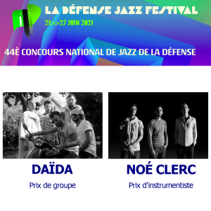 Lire la suite à propos de l’article Les lauréats du Concours National de Jazz de La Défense sont deux finalistes Jazz Migration #7 !