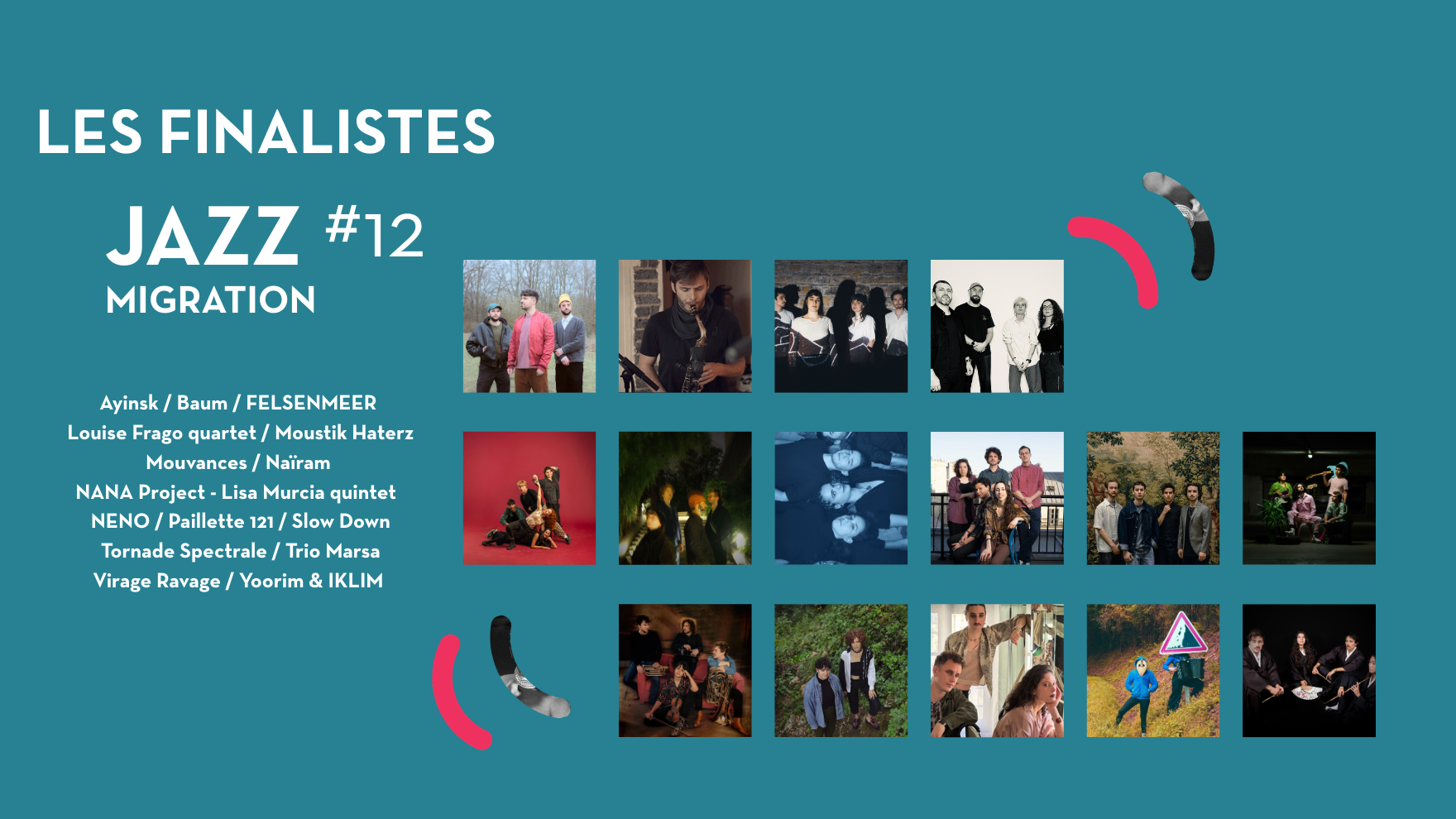 Lire la suite à propos de l’article Les finalistes Jazz Migration #12